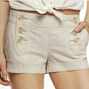 Express Linen Shorts, size 00